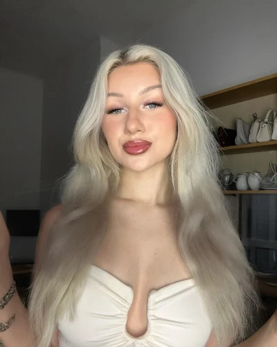 realdoll,pale,whitey,white ling,edit,18,albino,na,white lady,porcelain doll,vintage angel,streaming,coco blanco,silphie,doll face,see thru,cruella,lace wig,grey background,marilyn