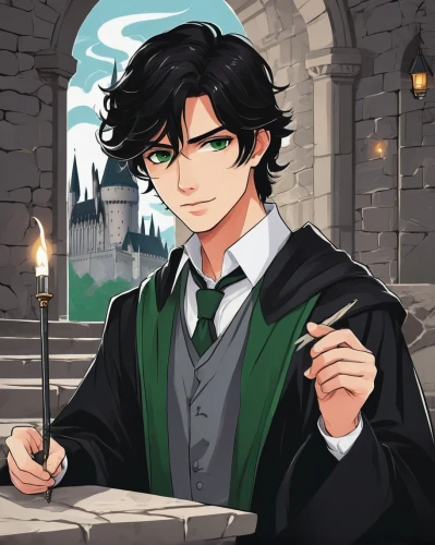 scholar,hogwarts,candle wick,tutor,tutoring,rowan,harry potter,potter,bookworm,smouldering torches,candlemaker,eading with hands,albus,coloring,examination,author,hamelin,butler,wand,binding contract,Illustration,Vector,Vector 01