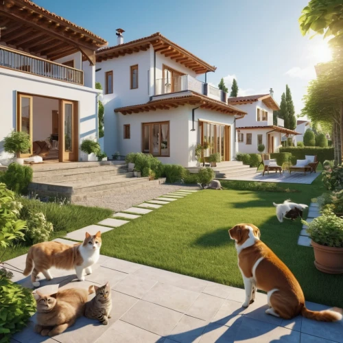 3d rendering,houses clipart,luxury property,home landscape,beautiful home,holiday villa,house insurance,smart home,country estate,villa,artificial grass,bendemeer estates,luxury real estate,luxury home,house purchase,render,smart house,private estate,golf lawn,country house,Photography,General,Realistic