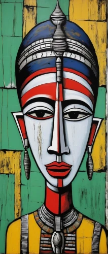 african art,indian art,david bates,benin,indigenous painting,wall painting,streetart,inca face,graffiti art,urban street art,african masks,meticulous painting,folk art,ramses,indian headdress,bodypainting,javanese,somtum,wall paint,tribal chief,Art,Artistic Painting,Artistic Painting 01