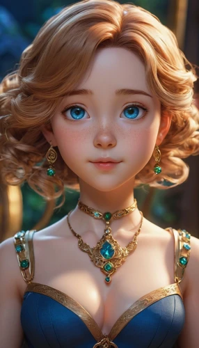 princess anna,elsa,merida,rapunzel,tiana,cinderella,tangled,princess' earring,disney character,elf,moana,doll's facial features,princess sofia,fairy tale character,female doll,celtic queen,3d fantasy,agnes,fantasia,cgi,Photography,General,Cinematic