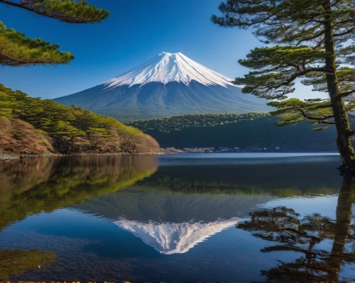 mount fuji,mt fuji,fuji mountain,fuji,beautiful japan,japan landscape,japan's three great night views,japanese mountains,lake tanuki,mount taranaki,japan,taranaki,fujiyama,the chubu sangaku national park,japanese background,reflection in water,autumn in japan,mount scenery,beautiful landscape,japanese alps,Photography,General,Natural