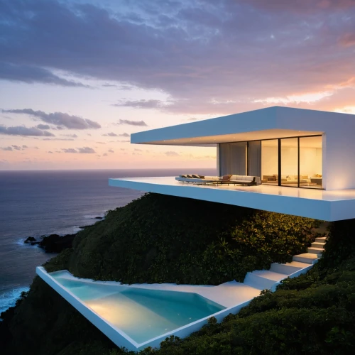 dunes house,infinity swimming pool,luxury property,uluwatu,modern architecture,modern house,cube house,beach house,cubic house,landscape design sydney,futuristic architecture,beautiful home,ocean view,luxury home,luxury real estate,landscape designers sydney,private house,house by the water,summer house,glass wall,Illustration,Vector,Vector 03