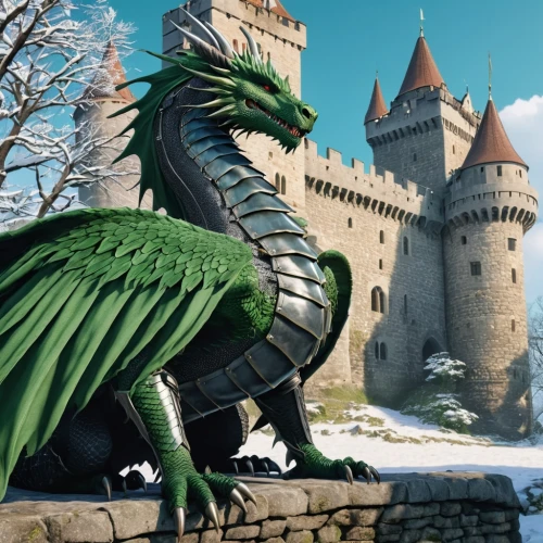 green dragon,castleguard,castle of the corvin,dragon bridge,gryphon,knight's castle,black dragon,basilisk,dragon,medieval,wyrm,medieval castle,dragons,dragon of earth,3d fantasy,painted dragon,fantasy picture,griffon bruxellois,transylvania,bach knights castle