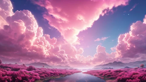 japanese sakura background,sakura background,pink dawn,landscape background,purple landscape,fantasy landscape,blooming field,full hd wallpaper,flowerful desert,heaven gate,virtual landscape,wonderland,3d background,flower field,sakura trees,hot-air-balloon-valley-sky,japan landscape,sky rose,pink floral background,flower background,Photography,General,Natural