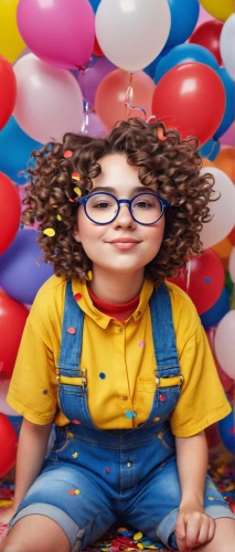 little girl with balloons,kids glasses,children's background,girl in overalls,balloon head,kids party,baby & toddler clothing,kids' things,happy birthday balloons,pediatrics,diabetes in infant,colorful balloons,diabetes with toddler,up,children is clothing,rainbow color balloons,balloons mylar,children's birthday,child portrait,children's photo shoot,Conceptual Art,Daily,Daily 29