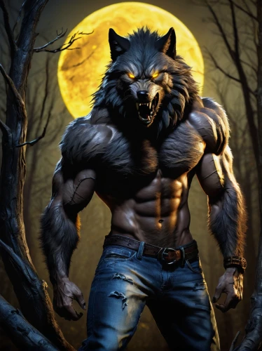 werewolf,werewolves,howling wolf,wolfman,wolverine,wolf,wolf hunting,full moon,wolf bob,gray wolf,wolfdog,wolves,full moon day,black warrior,super moon,wolf down,howl,scar,the wolf pit,leopard's bane,Art,Classical Oil Painting,Classical Oil Painting 03