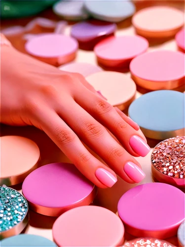nail polish,nail art,manicure,push pins,artificial nails,fingernail polish,nail care,clove pink,macaron pattern,nail design,candy pattern,colored pins,cupcake background,cake decorating supply,button pattern,lacquer,bottle caps,glitters,shellac,poker chips,Illustration,Vector,Vector 17
