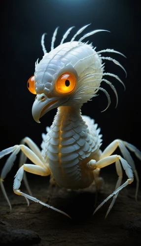 axolotl,ornamental shrimp,chinese dragon,cnidarian,water creature,amphipoda,hairfinned silverfish,albino alligator,chinese water dragon,albino,fish skeleton,dragon li,cuthulu,sea animal,north sea shrimp,golden dragon,crustacean,lissotriton,marine animal,fractalius,Illustration,Abstract Fantasy,Abstract Fantasy 06