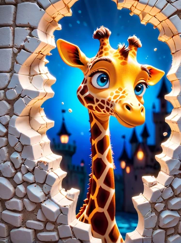 giraffe,giraffes,giraffe plush toy,giraffe head,giraffidae,two giraffes,altiplano,deep zoo,wall lamp,3d fantasy,whimsical animals,diamond zebra,kokopelli,animal kingdom,animal world,wall light,children's background,tokyo disneysea,shanghai disney,antasy,Anime,Anime,Cartoon
