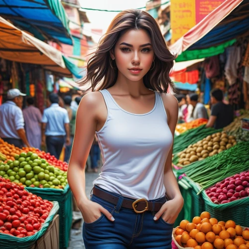 vietnamese,vietnamese woman,fruit market,bangkok,vietnam's,miss vietnam,vietnam,asian woman,farmer's market,azerbaijan azn,thai ingredient,farmers market,market vegetables,market fresh vegetables,korean,colorful background,bazaar,thai,mexican,melons,Conceptual Art,Fantasy,Fantasy 03