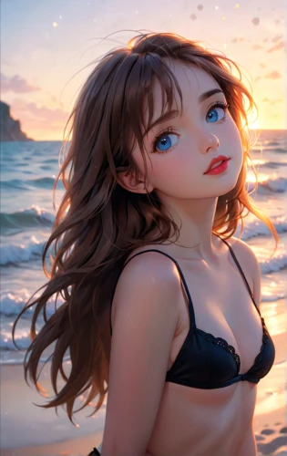 beach background,ocean,digital painting,moana,summer background,by the sea,beach scenery,sea,ocean background,sun and sea,world digital painting,seaside,sea beach-marigold,sanya,beautiful beach,dusk background,anime 3d,portrait background,girl portrait,summer feeling,Anime,Anime,Cartoon