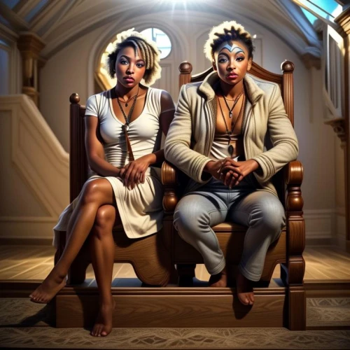 beautiful african american women,black women,royalty,black couple,lionesses,armchairs,wedding icons,singer and actress,afro american girls,business women,thrones,the throne,throne,golden weddings,album cover,pre-wedding photo shoot,blues and jazz singer,queen crown,excellence,afroamerican