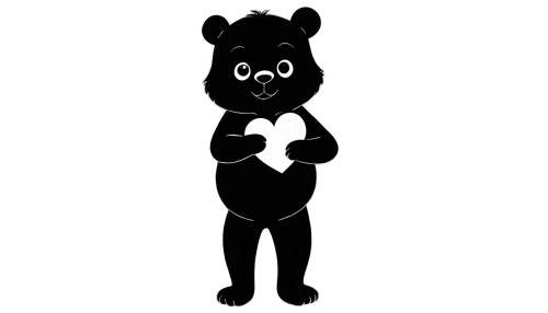 left hand bear,bear bow,scandia bear,bear,mouse silhouette,bear teddy,cute bear,ursa,little bear,3d teddy,zodiac sign leo,teddybear,american black bear,teddy-bear,sun bear,black bears,indri,cute cartoon character,big bear,mascot,Conceptual Art,Sci-Fi,Sci-Fi 14