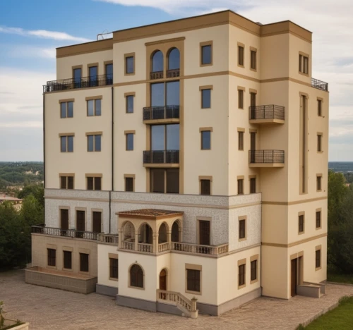 renaissance tower,iulia hasdeu castle,appartment building,castle of hunedoara,palazzo,vilnius,würzburg residence,revište castle,schleissheim palace,residential tower,chateau,oria hotel,hluboka castle,prora,french building,odessa,stalin skyscraper,multi-storey,iasi,moritzburg palace,Photography,General,Realistic