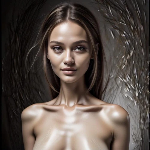 art model,fantasy portrait,bodypaint,mystical portrait of a girl,digital painting,ballerina,inka,female model,digital art,bodypainting,silver,angel,lily-rose melody depp,young woman,girl portrait,world digital painting,siren,eve,digital artwork,illusion