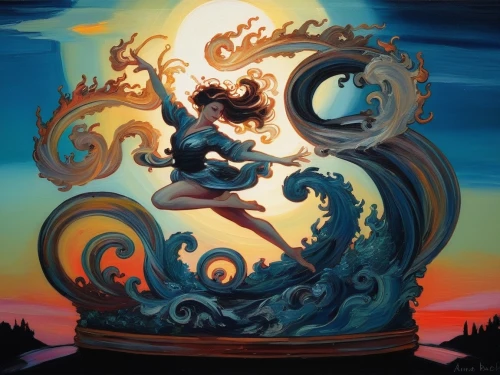 barongsai,yinyang,chinese dragon,chinese art,painted dragon,oriental painting,dragon li,om,swirling,chinese clouds,golden dragon,yin yang,yin-yang,swirly orb,xing yi quan,poseidon,fire breathing dragon,swirls,asian teapot,dragon fire,Conceptual Art,Oil color,Oil Color 08