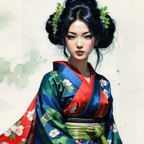 geisha girl,geisha,oriental girl,japanese art,oriental princess,japanese woman,oriental,mukimono,oriental painting,chinese art,hanbok,kimono,japanese style,kimono fabric,asian woman,mulan,floral japanese,japanese culture,plum blossoms,taiwanese opera,Photography,Artistic Photography,Artistic Photography 06