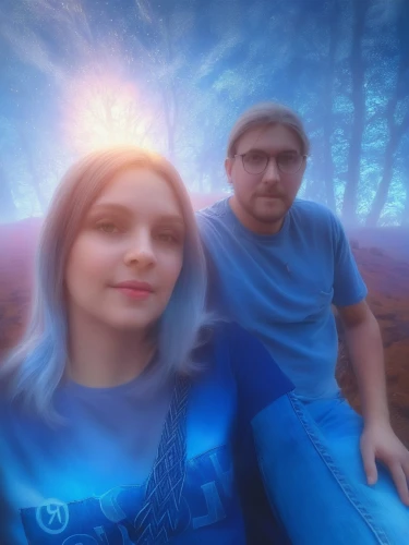 kapparis,man and wife,us,loving couple sunrise,couple goal,wife and husband,om,mini e,custom portrait,hdr,photo effect,scandia gnomes,portrait background,druid grove,edit,beautiful couple,filtered image,husband and wife,two people,ghost background,Illustration,Realistic Fantasy,Realistic Fantasy 01