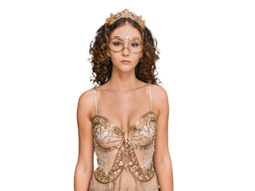 costume accessory,dress doll,breastplate,asian costume,venetian mask,one-piece garment,decorative figure,ancient costume,dress form,wooden mannequin,articulated manikin,bridal clothing,eye glass accessory,bodice,dryad,halloween costume,ancient egyptian girl,manikin,headpiece,doll dress,Illustration,Abstract Fantasy,Abstract Fantasy 10