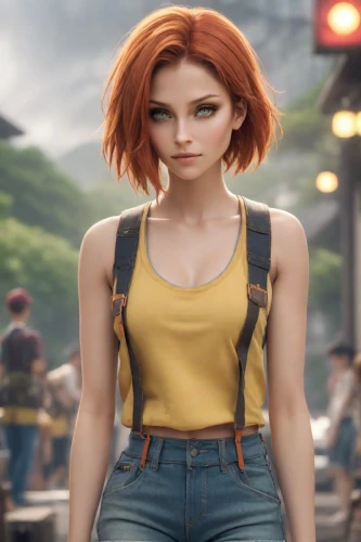 pixie-bob,girl in overalls,main character,nora,action-adventure game,lara,game character,character animation,clary,maci,clementine,misty,overalls,disney character,pixie,maya,croft,ken,nami,piper,Photography,Cinematic