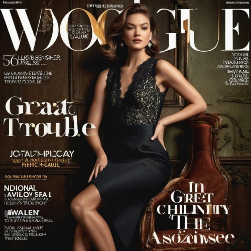 vogue,magazine cover,cover,the print edition,magazine,magazine - publication,mogul,vanity fair,woman in menswear,cover girl,accolade,elegant,publication,woman,cosmopolitan,crocodile woman,woman go,elegance,magazines,wood wool,Photography,General,Fantasy