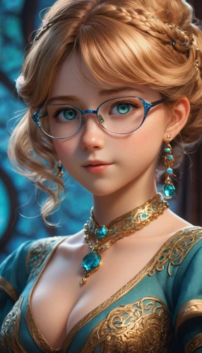 princess anna,elsa,rapunzel,cinderella,fairy tale character,disney character,tiana,librarian,angelica,celtic queen,fantasy portrait,princess' earring,merida,venetia,elza,elf,3d fantasy,princess sofia,tangled,jasmine blue,Photography,General,Cinematic