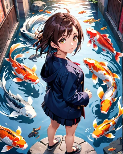 koi pond,aquarium,underwater background,school of fish,coelacanth,koi,goldfish,koi fish,aquariums,koi carp,doctor fish,fish in water,fishes,small fish,koi carps,marine fish,fish supply,aquarium fish,aquaculture,otaru aquarium,Anime,Anime,Realistic