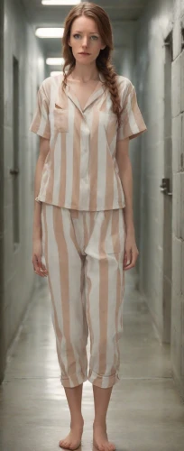 prisoner,pajamas,prison,hospital gown,pjs,arbitrary confinement,asylum,nightwear,png transparent,onesie,the girl in nightie,the morgue,porcelaine,scared woman,queen cage,auschwitz 1,in custody,lori,jumpsuit,detention,Photography,Cinematic