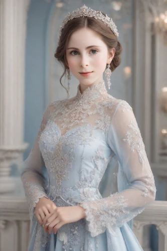bridal clothing,cinderella,princess sofia,victorian lady,bridal dress,suit of the snow maiden,fairy tale character,royal lace,white rose snow queen,elsa,wedding dresses,ball gown,bridal,debutante,wedding dress,the snow queen,wedding gown,bridal jewelry,quinceañera,silver wedding,Photography,Realistic