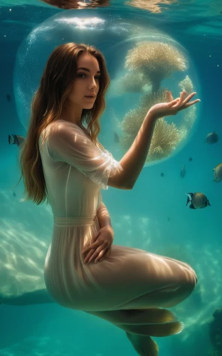 mermaid background,underwater background,water nymph,the sea maid,under the water,submerged,siren,under water,mermaid,mermaid vectors,girl with a dolphin,underwater landscape,underwater,believe in mermaids,fantasy picture,merfolk,world digital painting,ocean underwater,underwater world,undersea,Photography,Artistic Photography,Artistic Photography 01