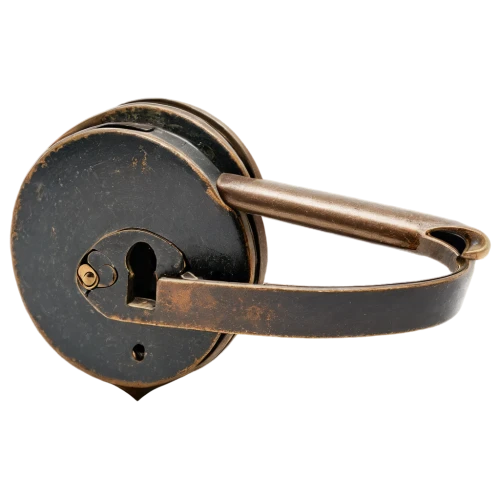 jaw harp,padlock old,tambourine,violin key,bicycle lock key,padlock,belt,cavalry trumpet,reed belt,combination lock,flat head clamp,musical instrument accessory,carabiner,brass instrument,clip lock,string instrument accessory,padlocks,door knocker,belt buckle,belt with stockings,Illustration,Black and White,Black and White 15