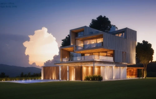 build by mirza golam pir,modern house,3d rendering,modern architecture,cubic house,dunes house,luxury property,house in mountains,luxury home,cube house,house in the mountains,beautiful home,holiday villa,luxury real estate,frame house,model house,residential house,modern building,villa,residential tower,Photography,General,Realistic