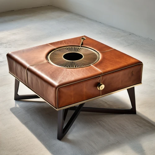 coffee table,writing desk,cimbalom,gramophone record,cajon microphone,music chest,billiard table,musical box,carom billiards,end table,vintage portable vinyl record box,the gramophone,record player,gramophone,ondes martenot,card table,music box,sound table,turn-table,wooden top,Photography,General,Realistic