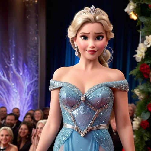 elsa,the snow queen,princess anna,princess sofia,cinderella,suit of the snow maiden,ball gown,ice princess,frozen,disney character,christmas movie,rapunzel,a princess,princess' earring,white rose snow queen,christmas banner,tiana,princess,christmas trailer,barbie doll,Photography,General,Cinematic