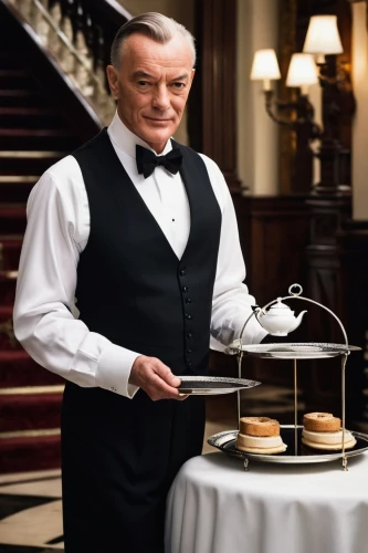 waiter,downton abbey,concierge,viennese cuisine,restaurants online,catering service bern,bellboy,chef's uniform,hospitality,butler,grand hotel,fine dining restaurant,serveware,cuisine classique,breakfast hotel,waiting staff,saucer,earl gray,caterer,chef,Art,Artistic Painting,Artistic Painting 47