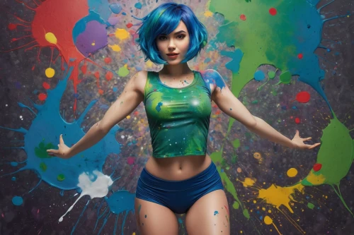 neon body painting,bodypaint,bodypainting,paint splatter,paint,body painting,splattered,blue painting,belly painting,colorful water,world digital painting,colorful heart,paints,the festival of colors,painter,2d,color powder,colorful,artist color,painted,Conceptual Art,Fantasy,Fantasy 11