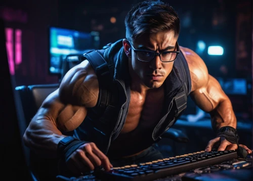 muscle icon,arms,damme,cyber glasses,muscle man,muscular,muscular build,bodybuilding supplement,muscles,edge muscle,biceps curl,veins,musician,muscle angle,dj,guitarist,rock band,terminator,fitness professional,biceps,Illustration,Japanese style,Japanese Style 21