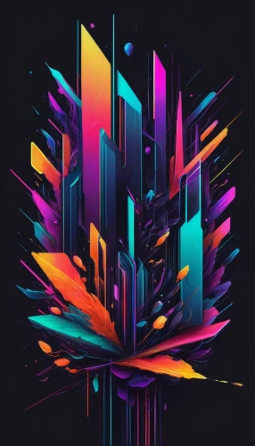 abstract design,abstract retro,vector graphic,abstract multicolor,gradient effect,80's design,neon arrows,kaleidoscope art,abstract background,colorful foil background,background abstract,digiart,kaleidoscope,vector design,dribbble,cinema 4d,prism,abstract artwork,geometric,vector illustration,Conceptual Art,Daily,Daily 02