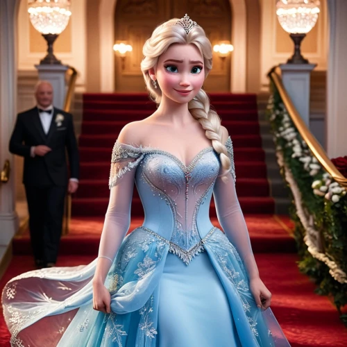 elsa,princess sofia,the snow queen,princess anna,ball gown,rapunzel,cinderella,suit of the snow maiden,ice princess,princess,a princess,disney character,frozen,ice queen,white rose snow queen,tiana,fairy tale character,fairy queen,barbie doll,miss circassian,Photography,General,Cinematic