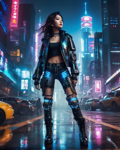 cyberpunk,renegade,futuristic,hk,dystopian,katana,femme fatale,nova,cyber,mk1,city trans,hd wallpaper,nypd,shanghai,mk2,cyborg,urban,hong,kim,punk,Illustration,Japanese style,Japanese Style 17