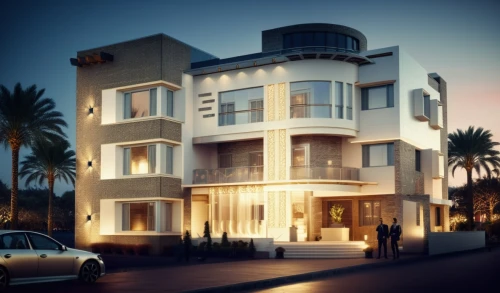 3d rendering,apartment building,apartments,appartment building,exterior decoration,khobar,new housing development,the palm,apartment house,build by mirza golam pir,residential house,larnaca,art deco,residential building,townhouses,an apartment,boutique hotel,hotel riviera,luxury property,gold stucco frame,Photography,General,Realistic
