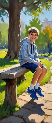 child in park,man on a bench,park bench,world digital painting,bench,digital painting,benches,photo painting,wooden bench,painting technique,child is sitting,outdoor bench,oil painting,portrait background,park,picnic table,walk in a park,school benches,children's background,parks,Conceptual Art,Oil color,Oil Color 22