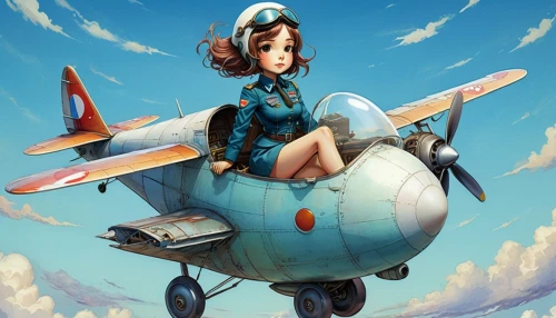 stewardess,glider pilot,pilot,captain p 2-5,china southern airlines,flight attendant,fighter pilot,aviation,airship,aeroplane,monoplane,flight engineer,courier,pin ups,air ship,seaplane,jet plane,flying girl,plane,retro pin up girl,Illustration,Abstract Fantasy,Abstract Fantasy 02