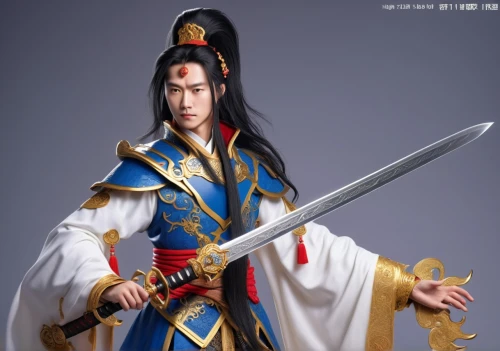 yi sun sin,shuanghuan noble,wuchang,xing yi quan,vax figure,xiangwei,hwachae,xuan lian,tai qi,zui quan,xun,taiwanese opera,xizhi,yuanyang,dragon li,bianzhong,mulan,haegen,swordsman,luo han guo,Photography,General,Realistic