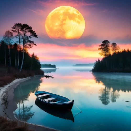 moonrise,moonlit night,full moon,hanging moon,beautiful lake,moonlit,blue moon,evening lake,calm water,moon and star background,calm waters,moon photography,boat landscape,beautiful landscape,tranquility,big moon,moon at night,old wooden boat at sunrise,super moon,lunar landscape,Unique,Paper Cuts,Paper Cuts 07