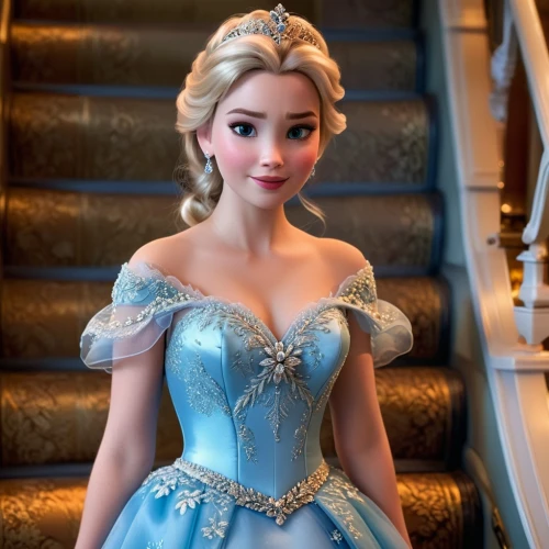 elsa,cinderella,princess sofia,ball gown,rapunzel,tiana,disney character,princess anna,doll dress,disney rose,doll's facial features,fairy tale character,female doll,a princess,princess,dress doll,the snow queen,royal icing,suit of the snow maiden,barbie doll,Photography,General,Cinematic