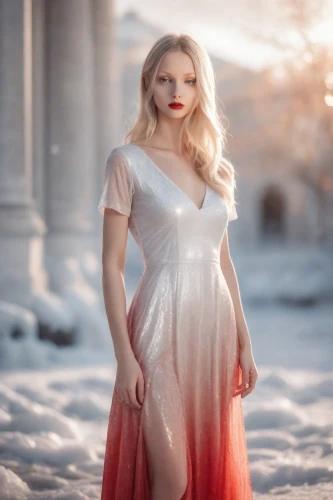 white winter dress,celtic woman,the snow queen,white rose snow queen,suit of the snow maiden,winter dress,elsa,rose white and red,ice queen,white and red,girl in a long dress,pale,ice princess,white lady,vampire woman,snow white,the blonde in the river,winterblueher,lady in red,eternal snow,Photography,Natural