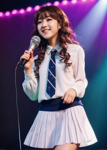 japanese idol,sujeonggwa,songpyeon,idol,melody,mc,singing,maimi fl,performing,mic,ayu,ako,sakura,vocal,anju,pile,phuquy,cute tie,siu mei,social,Illustration,Japanese style,Japanese Style 20