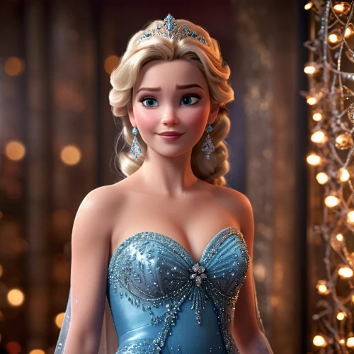 elsa,princess anna,the snow queen,princess sofia,cinderella,rapunzel,christmas figure,frozen,ball gown,ice princess,suit of the snow maiden,disney character,tiana,princess,a princess,white rose snow queen,winter dress,ice queen,barbie doll,fairy tale character,Photography,General,Cinematic